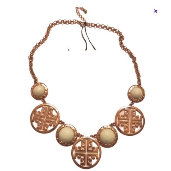 New goldtoned statement necklace earring SET pale green cushion cut roun… - Picture 1 of 4